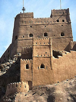 Fort Djalai in Maskat Oman